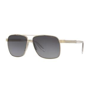 Versace Polarized Sunglasses VE2174 Pale Gold Gray‎ Square